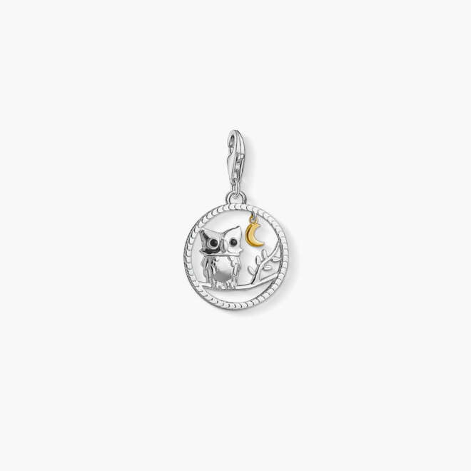COLGANTE CHARM "BÚHO EN LA NOCHE"