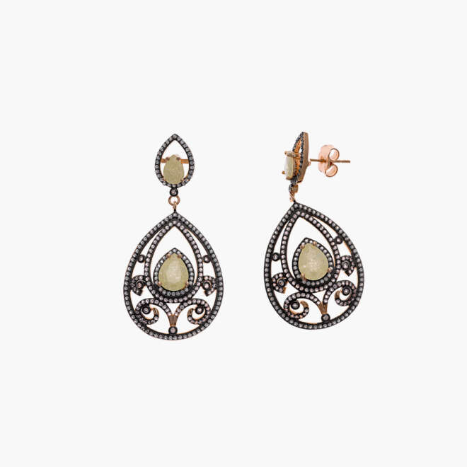 PENDIENTES 0016 DE PLATA