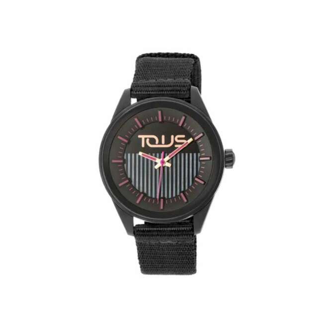 Reloj solar sostenible negro Vibrant Sun
