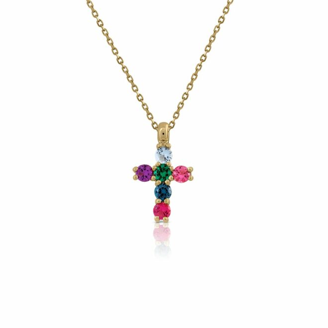 Collar Cruz Topacios Tutti