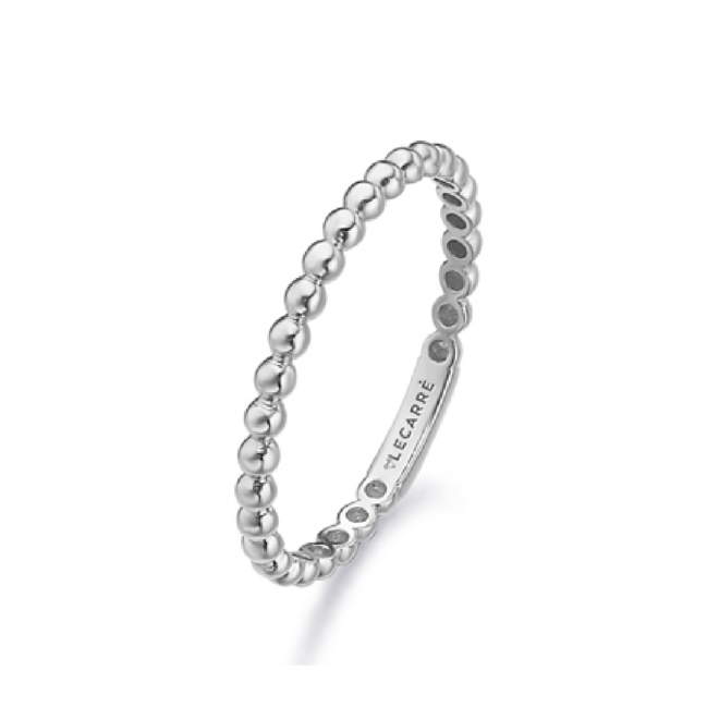 Anillo Bubbles Oro Blanco 18k