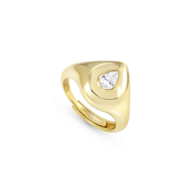 Nomination - Anillo Domina oro con Gota