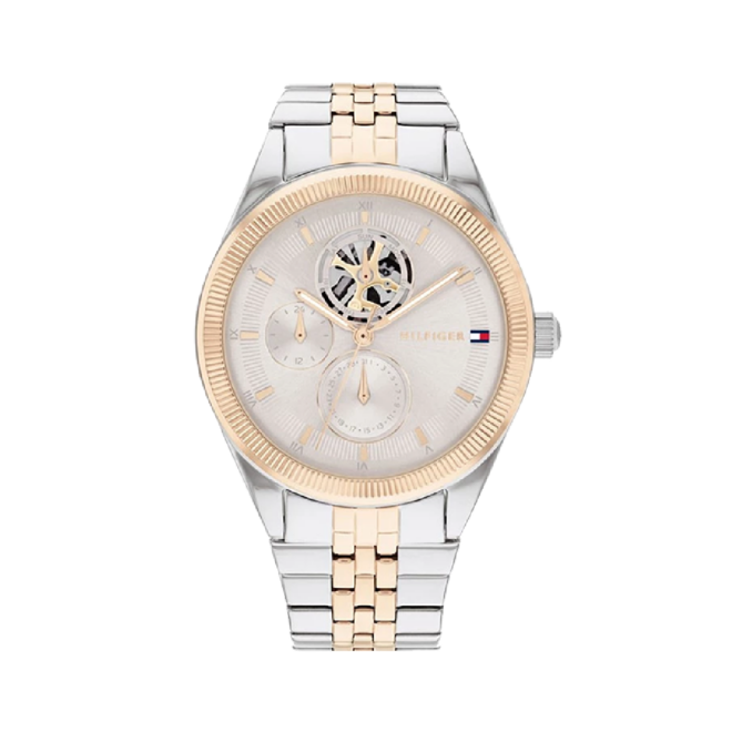 Tommy Hilfiger - Reloj de mujer Monica Plateado y Rosado