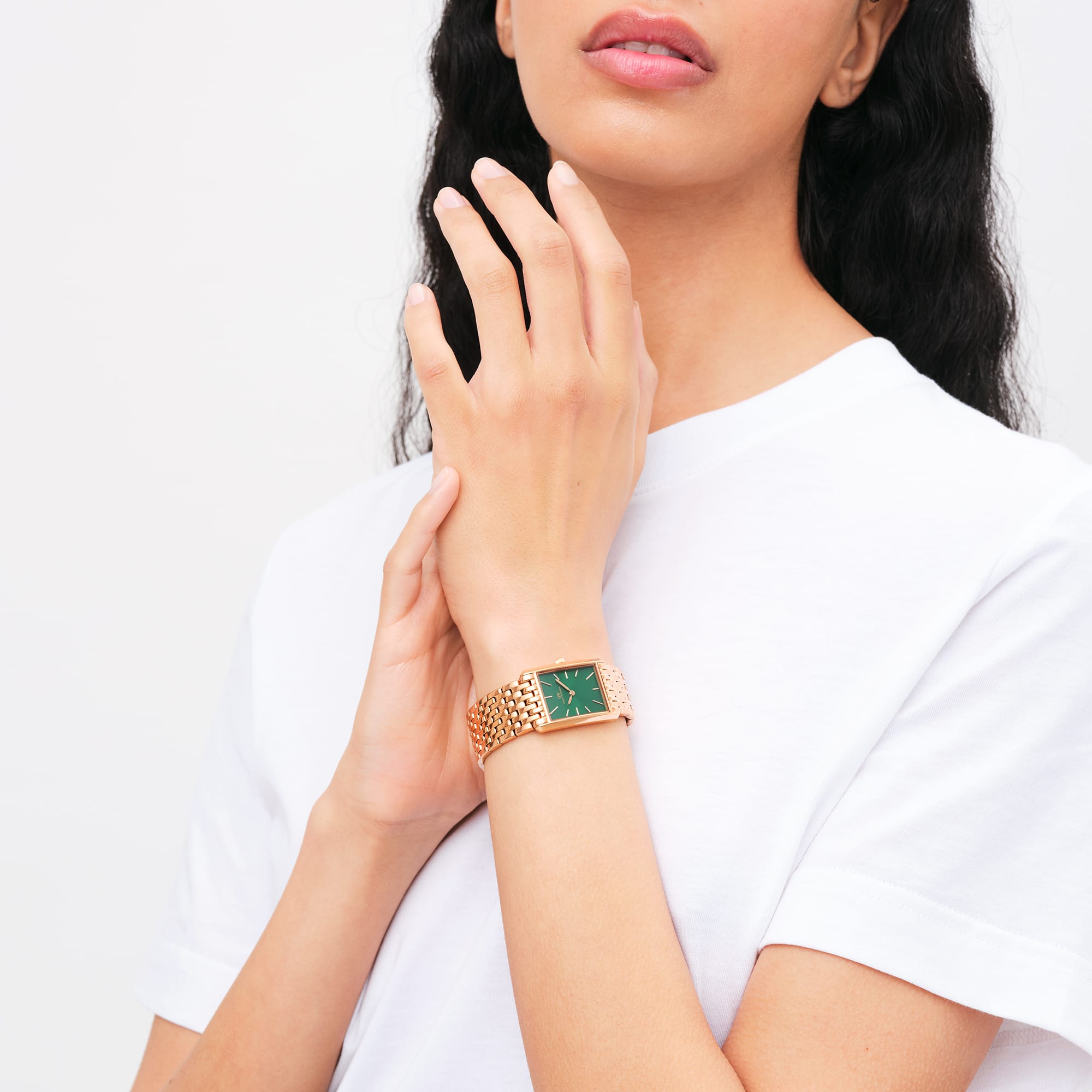 Reloj Daniel Wellington - Bound 9-Link Emerald Sunray