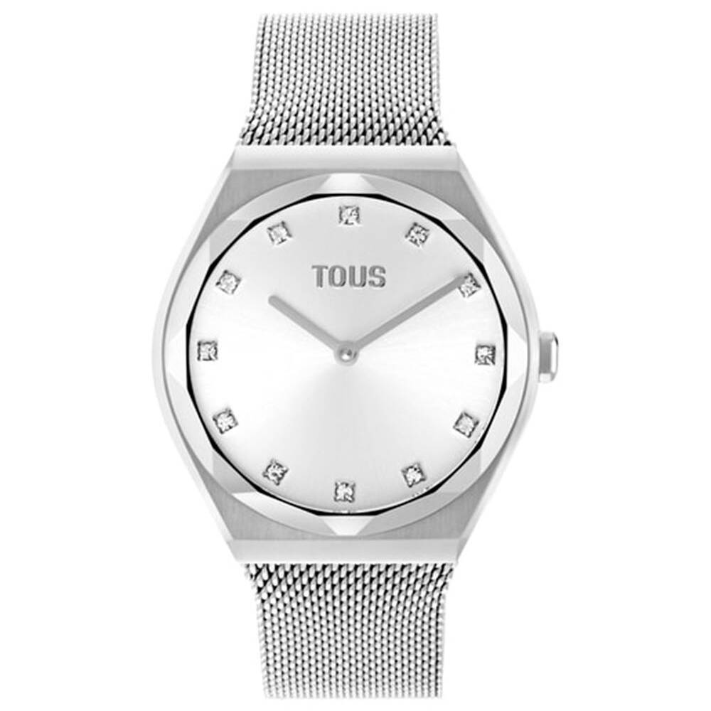 Reloj Analógico Tous con Brazalete de Acero Karat Round Mesh