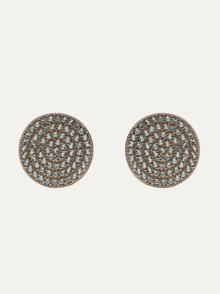 Pendientes Sunfield Áine de plata con circonitas verde mint PE065020/2/55