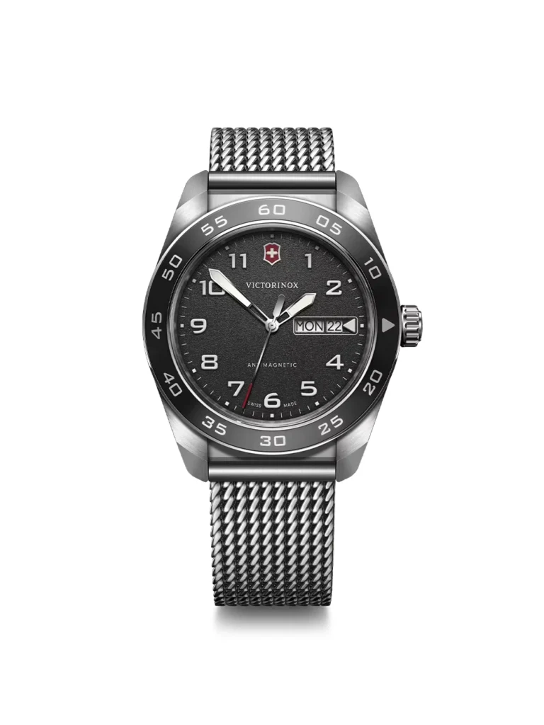 Reloj cuarzo suizo Victorinox Swiss Army Quartz acero 43 mm 10 ATM 242043