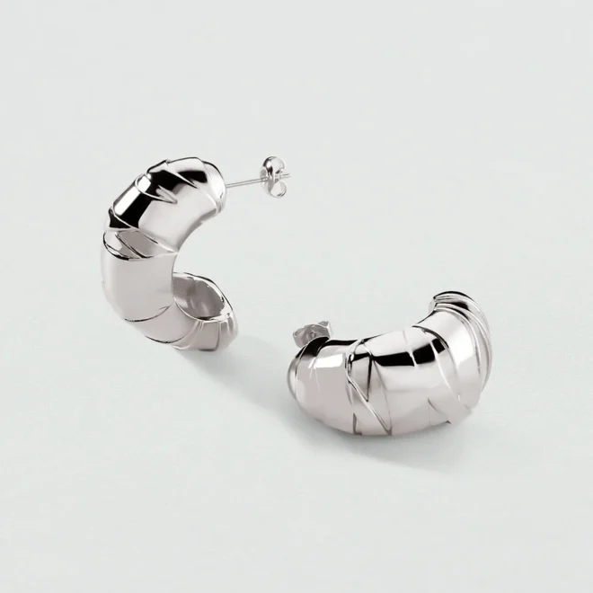 Criollas BE Agatha Paris Plateado colección María Pombo - 02351020-064-TU