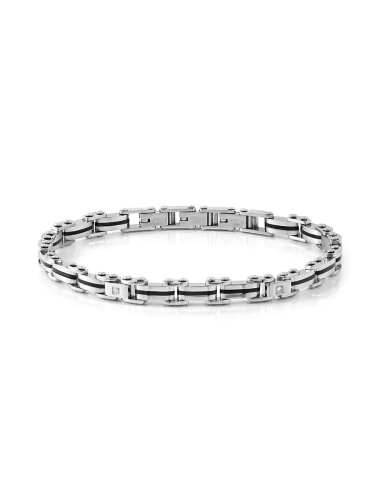 Pulsera Nomination Strong acero triple placa