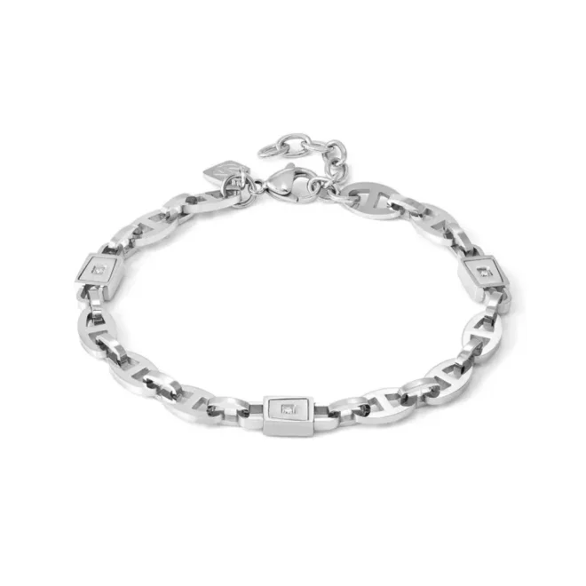 Pulsera Nomination Strong Diamond eslabones acero