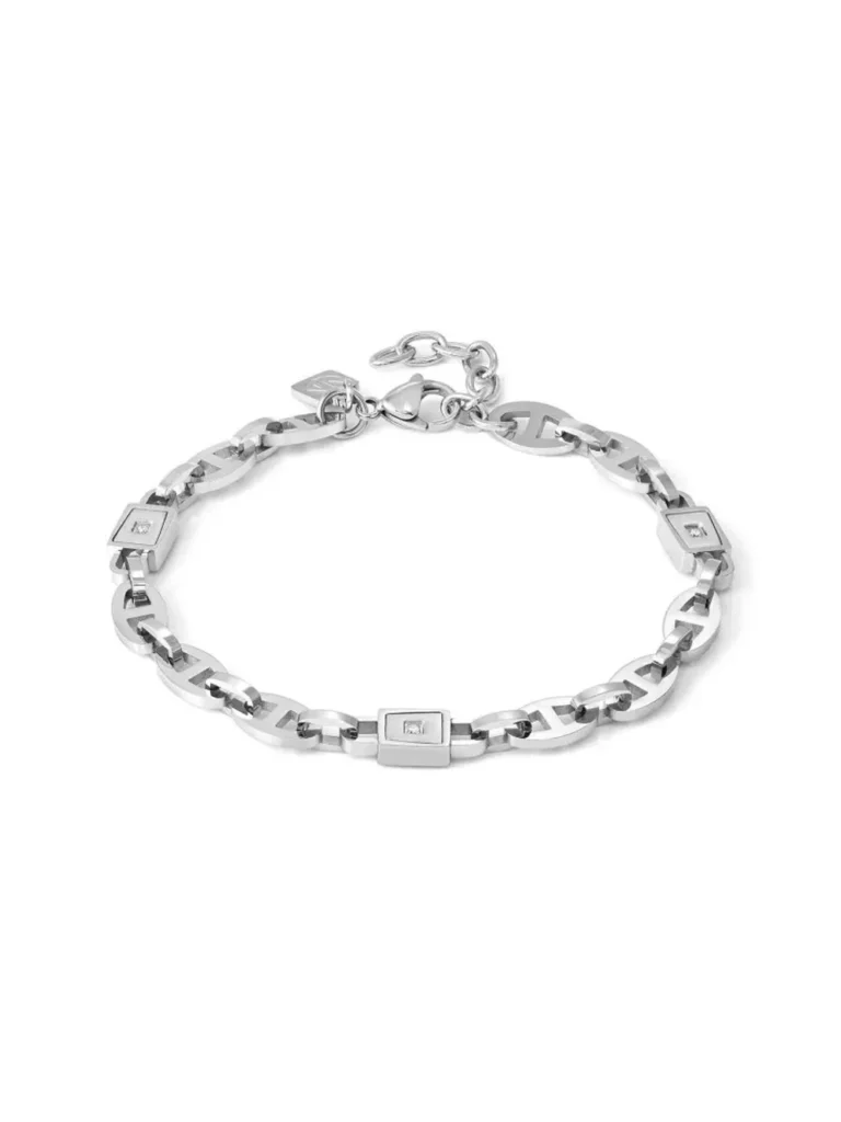 Pulsera Nomination Strong Diamond eslabones acero