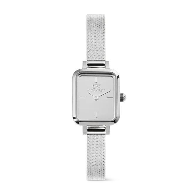 Reloj Daniel Wellington Quadro Mini Reflection plata