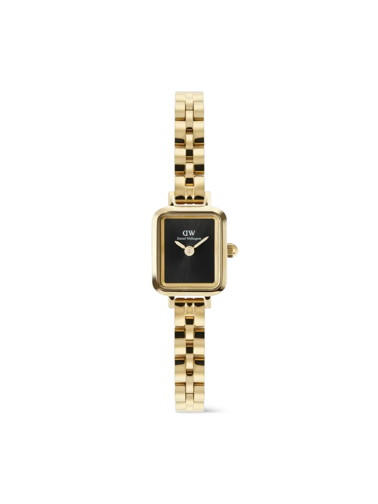 Reloj Daniel Wellington Quadro Mini Arch onyx oro