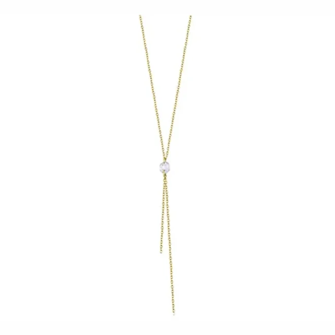 Cadena Le Carré oro 18K topacio briole Eternature