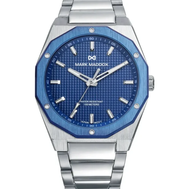 Reloj Mark Maddox hombre acero deportivo