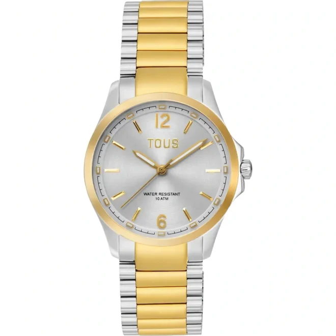 Reloj TOUS Analógico Con Brazalete De Acero Y Acero Dorado Drive New - 3000148700