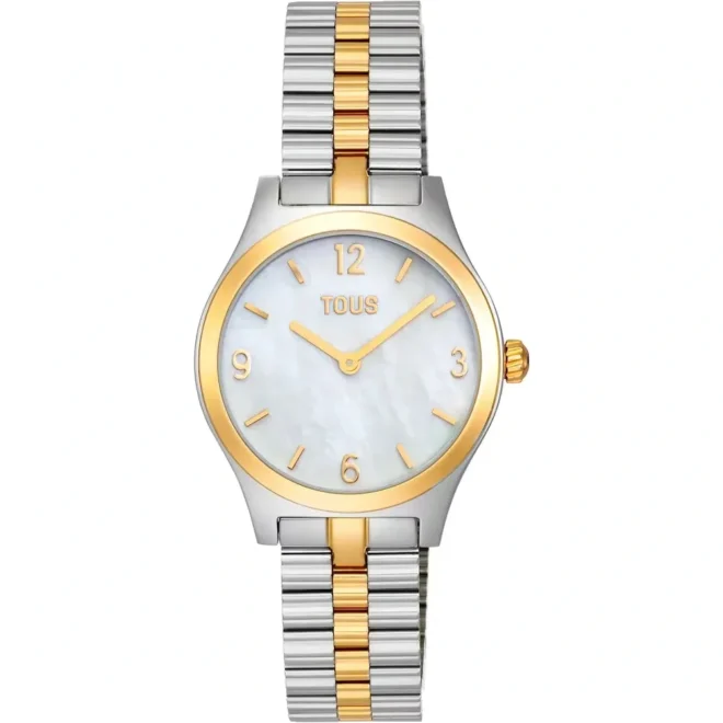 Reloj TOUS Analógico Con Brazalete De Acero, Acero Dorado Y Esfera De Nácar Epic Icon - 3000149200