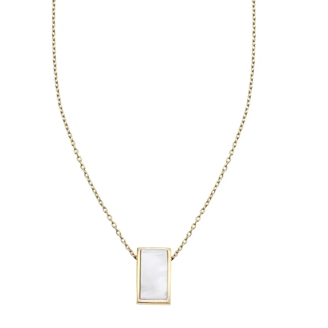 Colgante M.O.P. madreperla rectangular - 513987