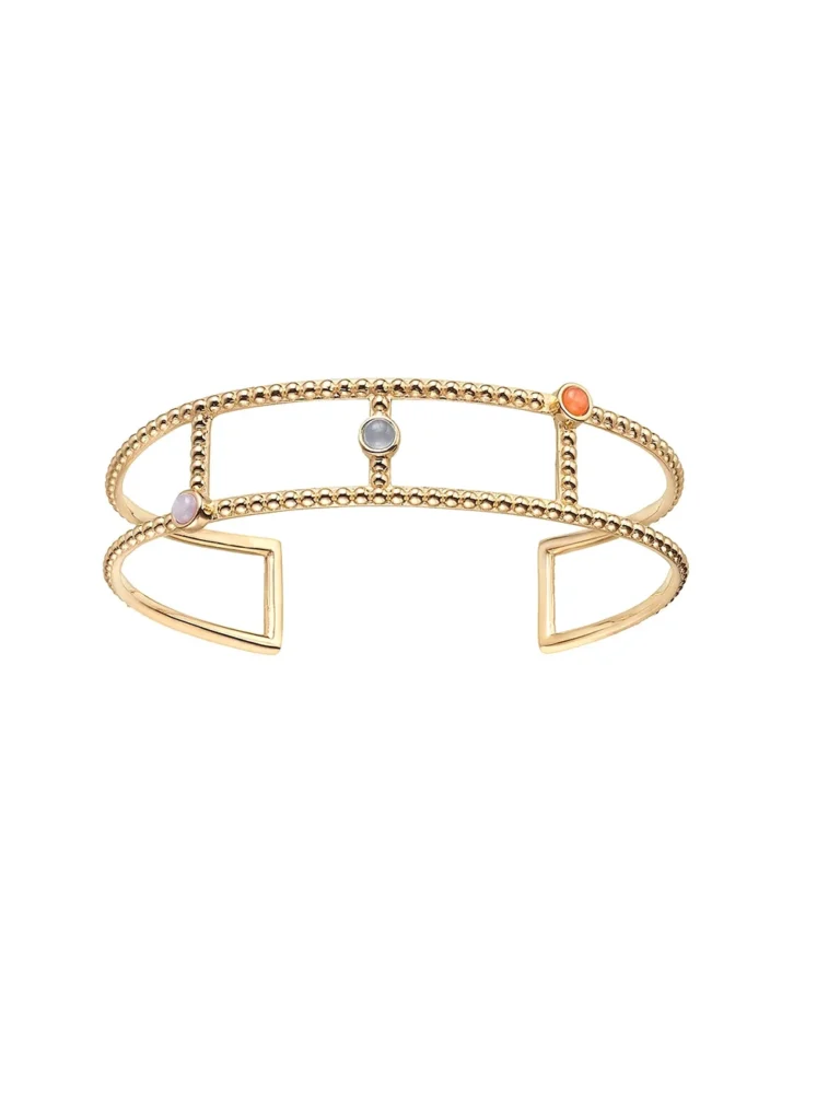 Brazalete Macedonia con cuarzos multicolors - 514039