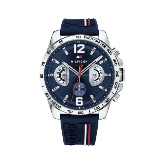 Reloj Tommy Hilfiger Decker azul 46 mm - 1791476