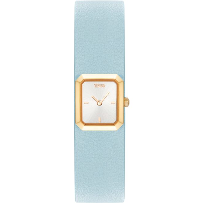 Reloj TOUS KARAT Emerald Mini Piel Azul Acero Dorado - 3000151000