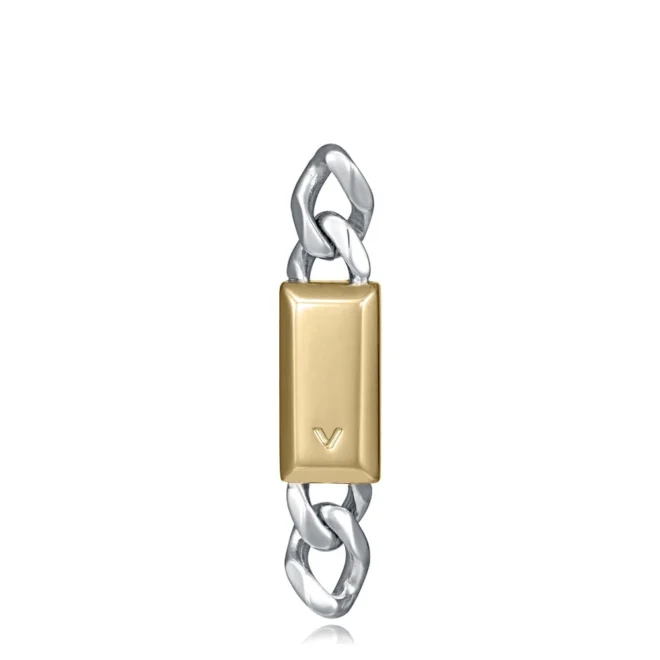 Pendiente Viceroy acero dorado 3,5 cm hombre - 15213E01000