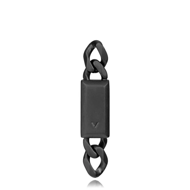 Pendiente Viceroy acero negro 3,5 cm hombre - 15213E01010
