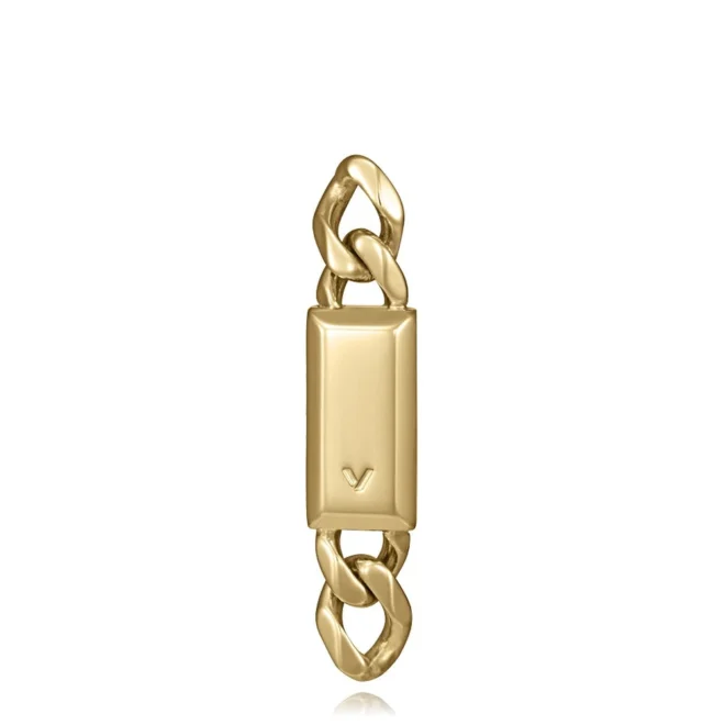 Pendiente Viceroy acero dorado 3,5 cm hombre - 15213E01012