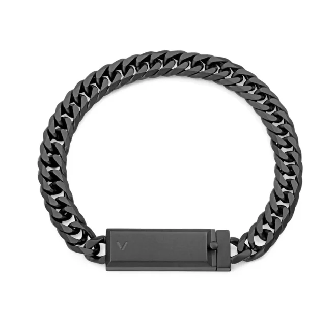 Pulsera Viceroy acero negro 21 cm hombre - 15213P01010