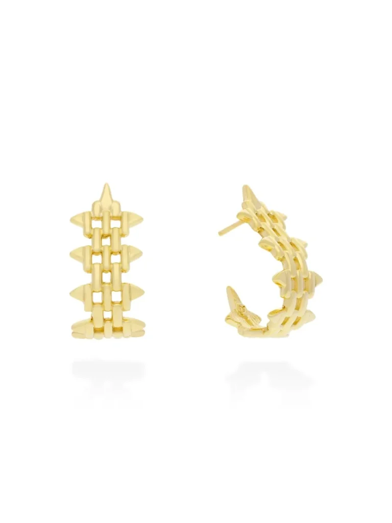 Pendientes Marina García aros Panther plata - 91238PD