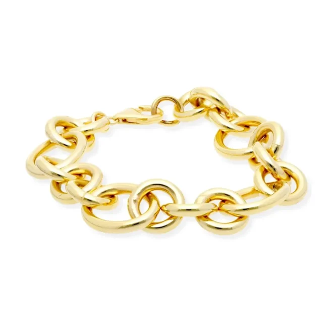 Pulsera Marina García plata con eslabones - K587TD18
