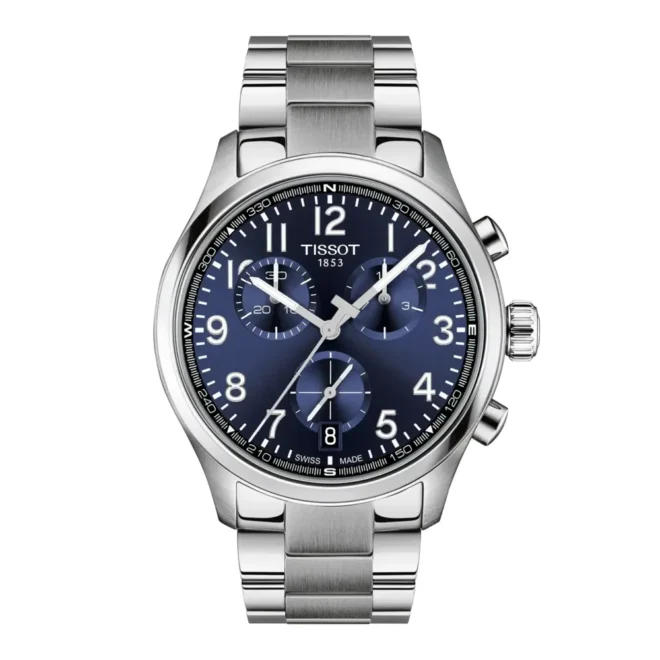 Reloj Tissot Chrono L azul acero 42 mm hombre - T1164171104200