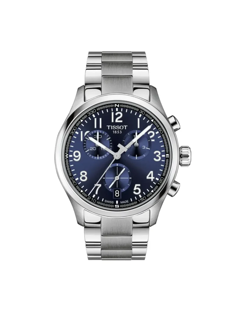 Reloj Tissot Chrono L azul acero 42 mm hombre - T1164171104200