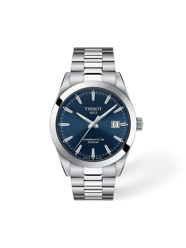 Reloj Tissot Gentleman 40 mm automático azul - T1274071104100