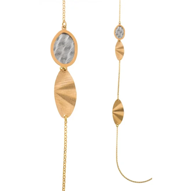 Collar Salvatore Plata Bamboo plata - 203C0086