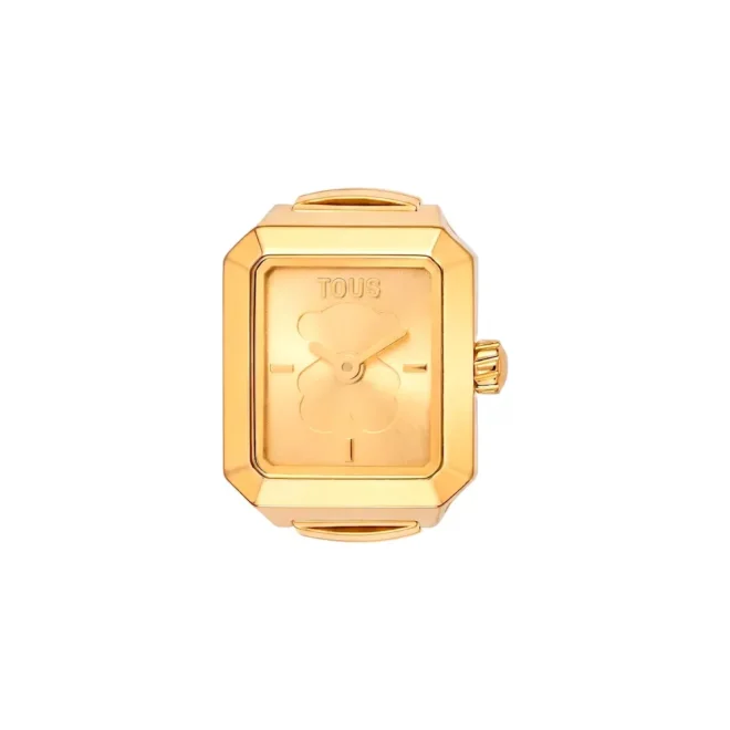 Anillo reloj TOUS KARAT acero dorado - 3000151614