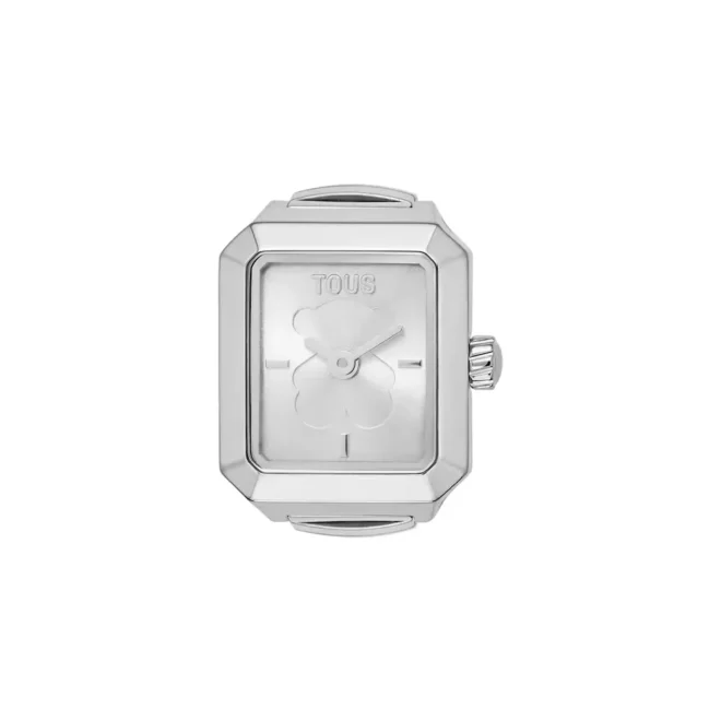 Anillo reloj TOUS KARAT acero plateado - 3000151814