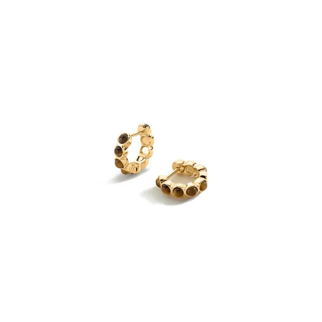 Mini criollas Agatha Batignolles ojo de tigre marrón - 02380817-236-TU