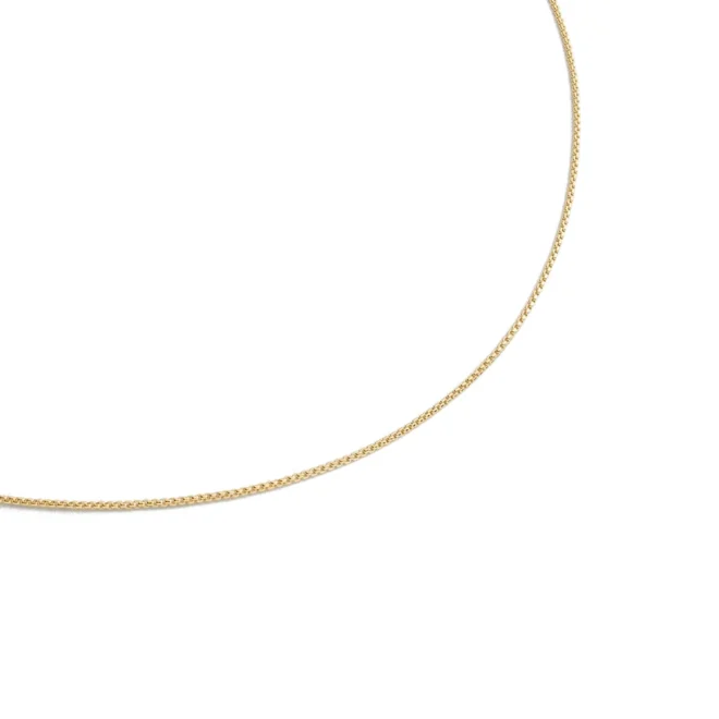 Collar corto Agatha cadena base dorado - 02680313-157-TU