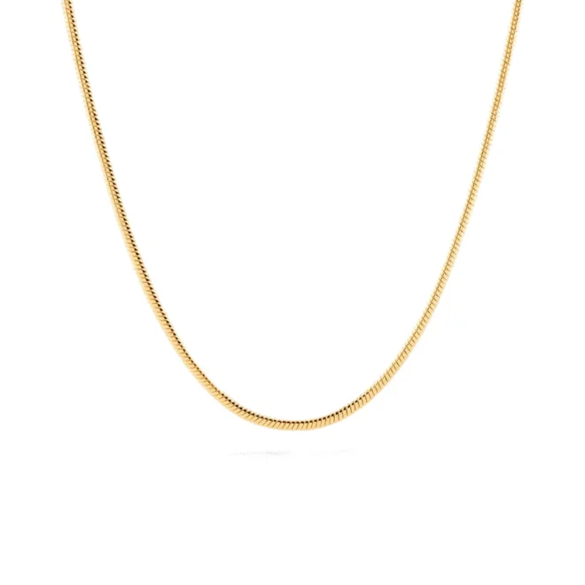 Collar Agatha Lucky cadena forzada dorado 39 cm - 02680982-157-TU