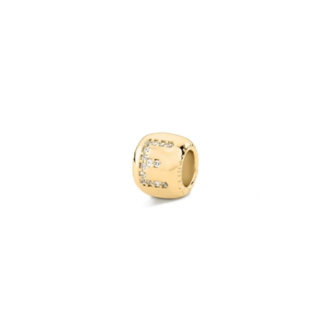 Colgante Agatha Lucky inicial E dorado - 02880409-137-TU