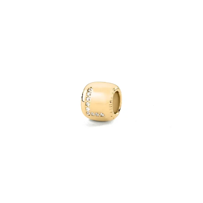 Colgante Agatha Lucky inicial L dorado - 02880416-137-TU