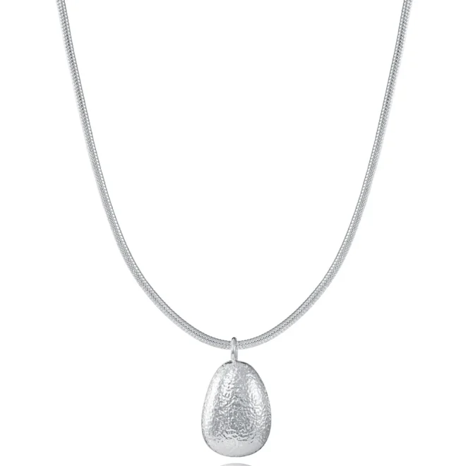 Collar Viceroy Laura Escanes cadena serpiente colgante gota plata - 14459C01000