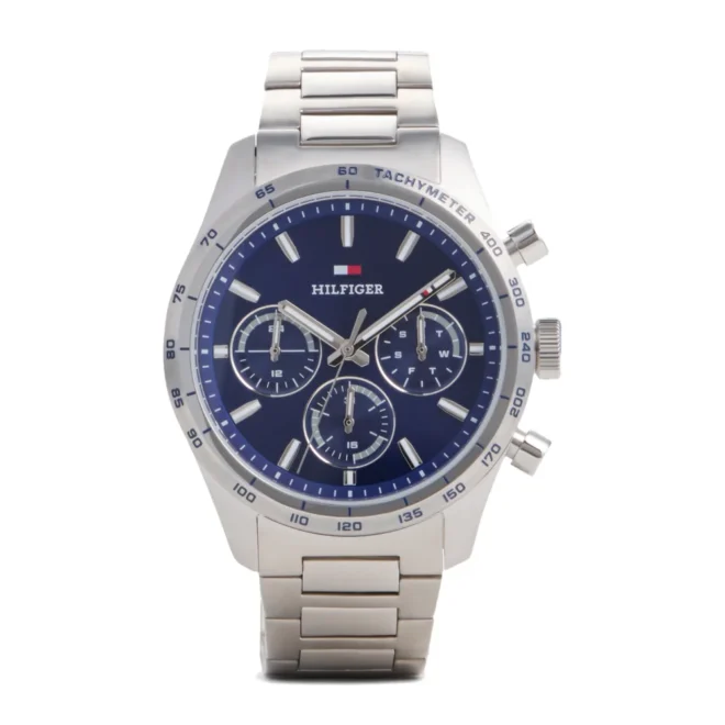 Reloj Tommy Hilfiger cronógrafo acero esfera azul marino 42mm - 1792278