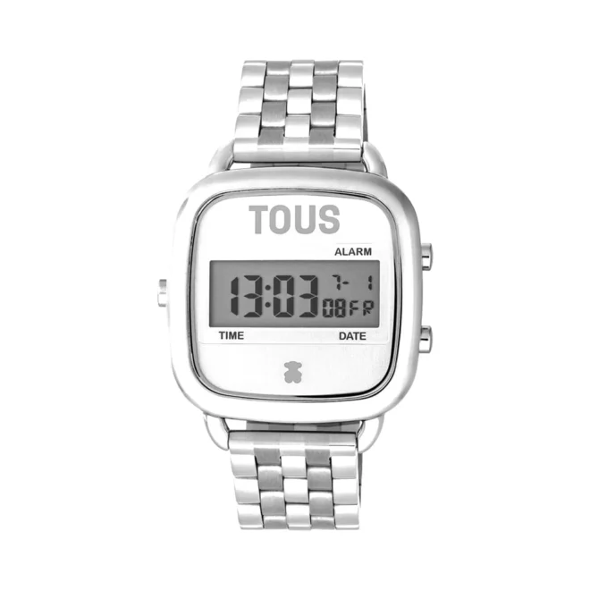 Reloj TOUS D-Logo digital plateado - 200351021