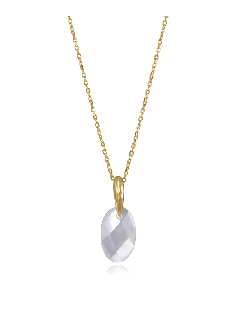 Collar Viceroy plata de primera ley baño de oro madreperla - 2389C100-60