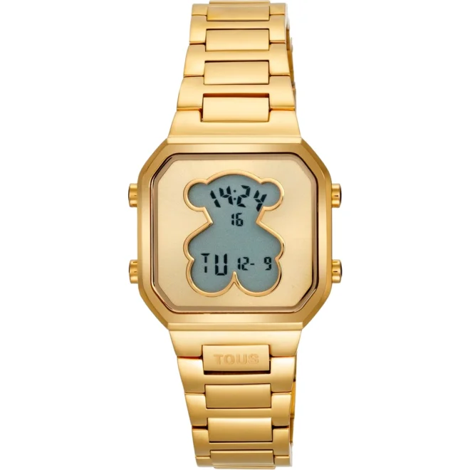 Reloj TOUS D-Bear Mini digital dorado - 3000148200