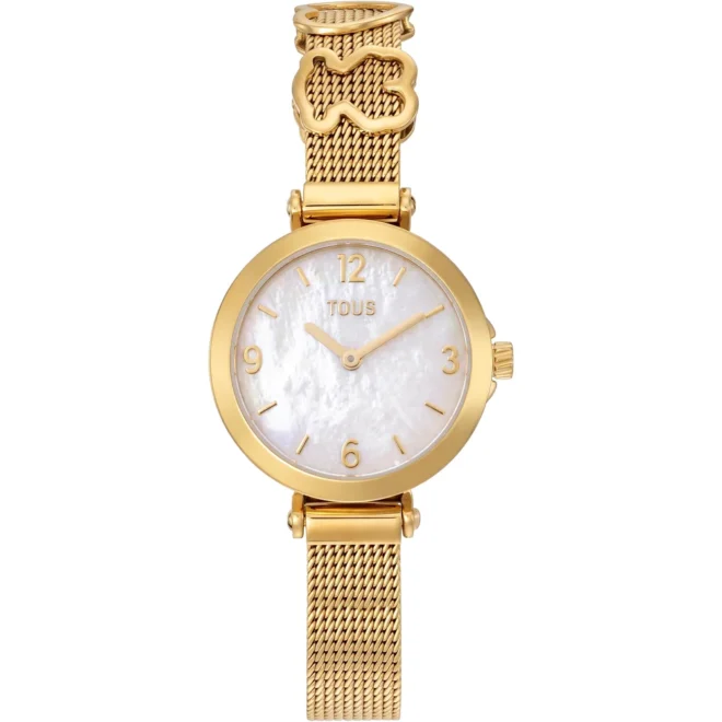Reloj TOUS Icon Charms acero dorado y nácar - 3000152900