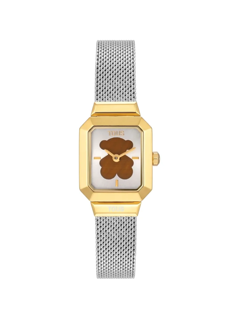 Reloj analógico TOUS Karat Reveal acero dorado y ojo de tigre - 3000153500
