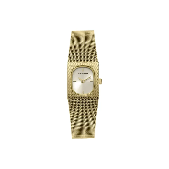Reloj Viceroy mujer acero IP dorado esfera champán - 401354-27